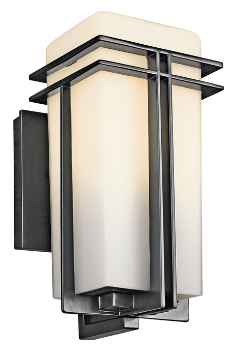 Myhouse Lighting Kichler - 49200BK - One Light Outdoor Wall Mount - Tremillo - Black