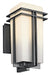 Myhouse Lighting Kichler - 49200BK - One Light Outdoor Wall Mount - Tremillo - Black