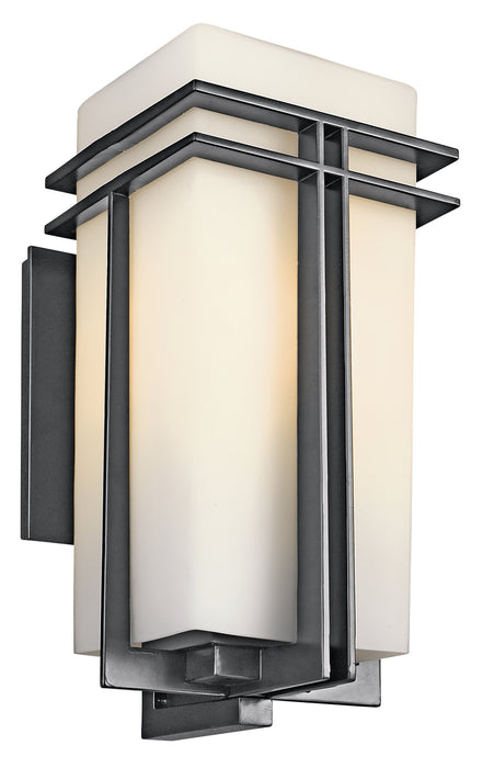 Myhouse Lighting Kichler - 49203BK - One Light Outdoor Wall Mount - Tremillo - Black