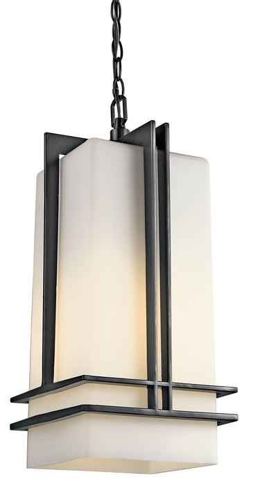 Myhouse Lighting Kichler - 49205BK - One Light Outdoor Pendant - Tremillo - Black