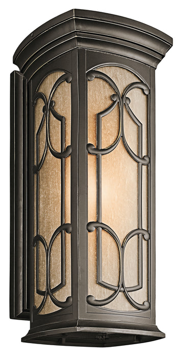 Myhouse Lighting Kichler - 49229OZ - One Light Outdoor Wall Mount - Franceasi - Olde Bronze