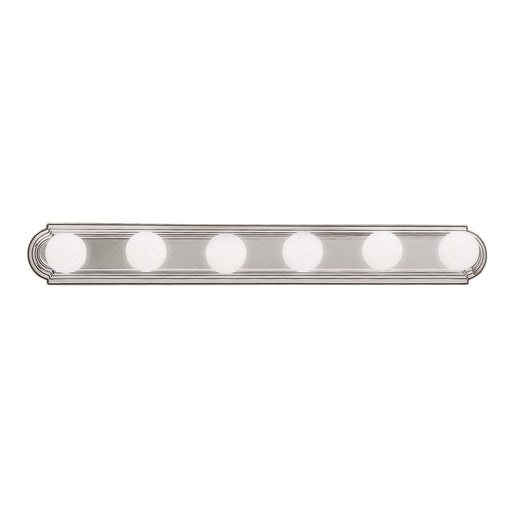 Myhouse Lighting Kichler - 5018NI - Six Light Linear Bath - No Family - Brushed Nickel