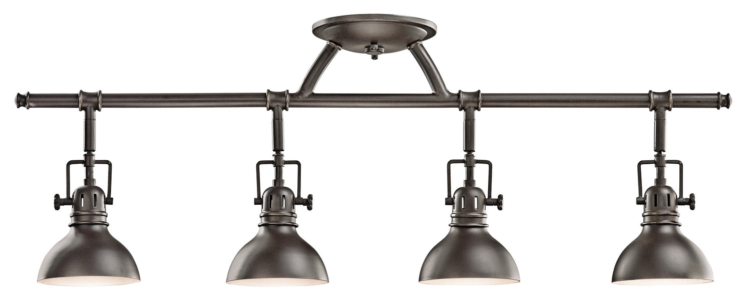 Myhouse Lighting Kichler - 7704OZ - Four Light Rail Light - Hatteras Bay - Olde Bronze