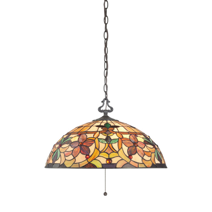 Myhouse Lighting Quoizel - TF878CVB - Three Light Pendant - Kami - Vintage Bronze