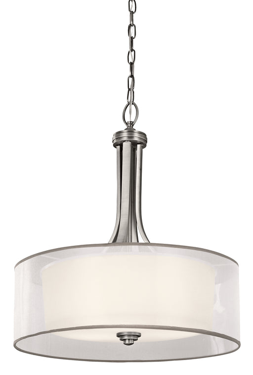 Myhouse Lighting Kichler - 42385AP - Four Light Pendant - Lacey - Antique Pewter