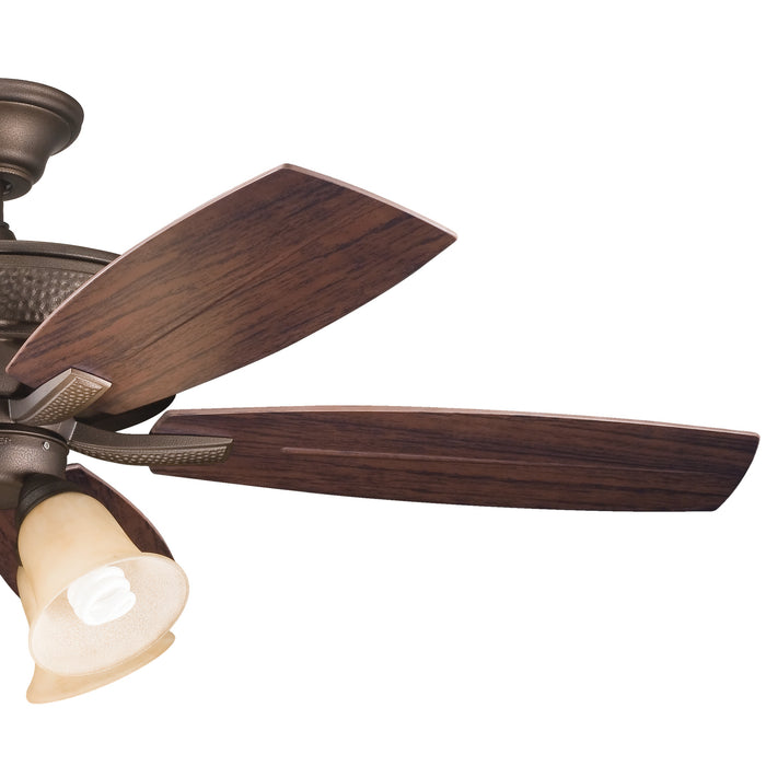 Myhouse Lighting Kichler - 310103WCP - 52"Ceiling Fan - Monarch Ii Patio - Weathered Copper Powder Coat