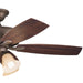 Myhouse Lighting Kichler - 310103WCP - 52"Ceiling Fan - Monarch Ii Patio - Weathered Copper Powder Coat