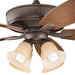 Myhouse Lighting Kichler - 310103WCP - 52"Ceiling Fan - Monarch Ii Patio - Weathered Copper Powder Coat