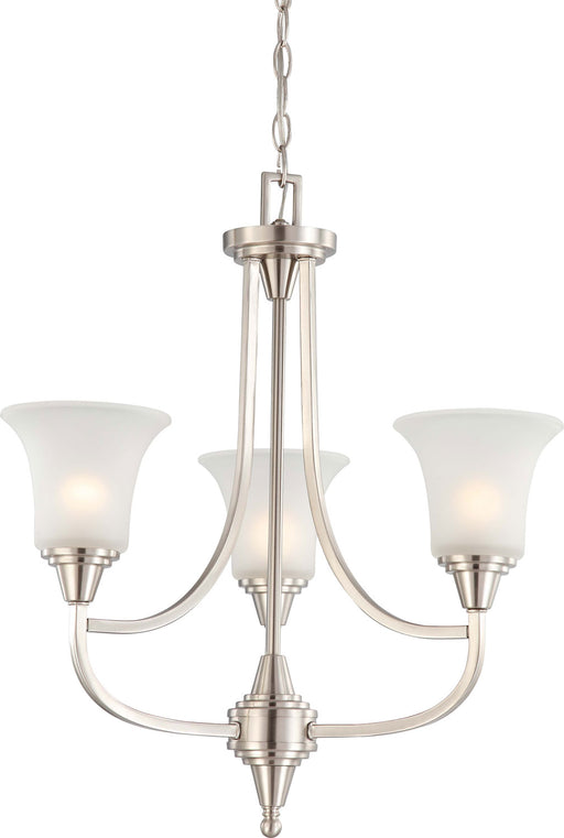 Myhouse Lighting Nuvo Lighting - 60-4145 - Three Light Chandelier - Surrey - Brushed Nickel