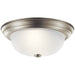 Myhouse Lighting Kichler - 8112NI - Two Light Flush Mount - No Family - Brushed Nickel