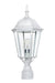 Myhouse Lighting Maxim - 1005WT - One Light Outdoor Pole/Post Lantern - Westlake - White