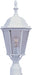 Myhouse Lighting Maxim - 1005WT - One Light Outdoor Pole/Post Lantern - Westlake - White