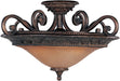 Myhouse Lighting Maxim - 11241SAOI - Three Light Semi-Flush Mount - Symphony - Oil Rubbed Bronze