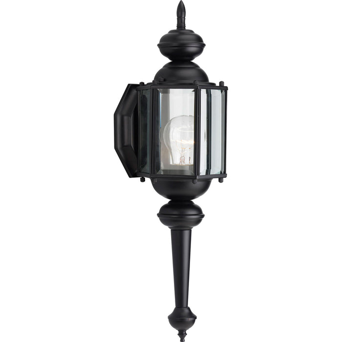 Myhouse Lighting Progress Lighting - P5758-31 - One Light Wall Lantern - Carriage Classics - Black