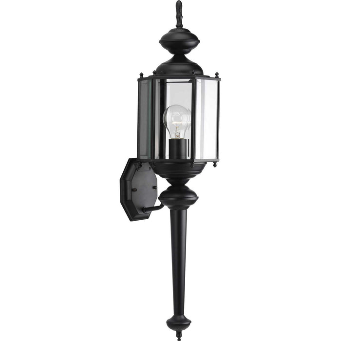 Myhouse Lighting Progress Lighting - P5831-31 - One Light Wall Lantern - Carriage Classics - Black