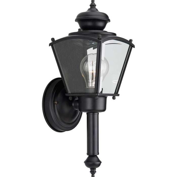 Myhouse Lighting Progress Lighting - P5846-31 - One Light Wall Lantern - Carriage Classics - Black