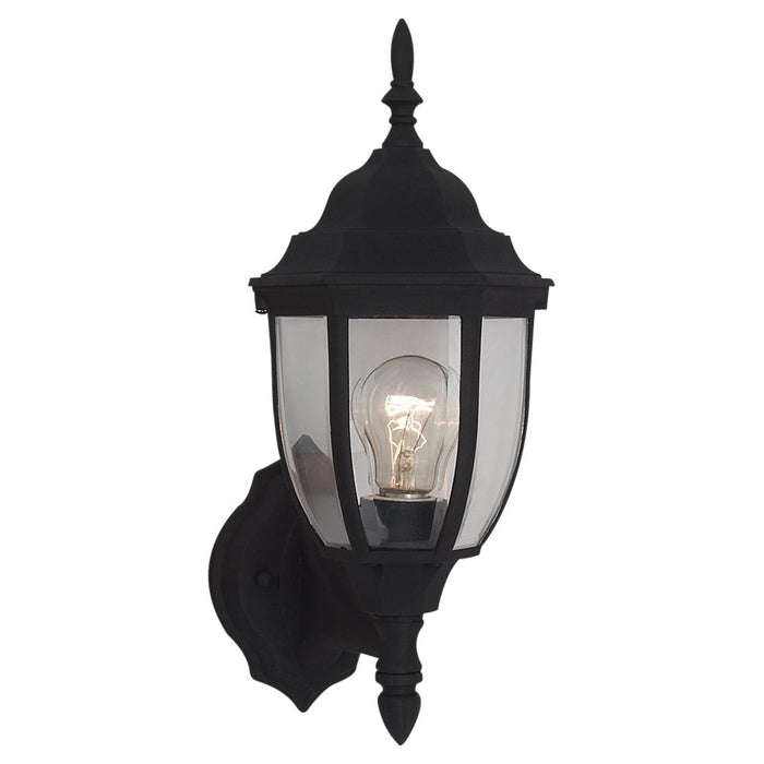 Myhouse Lighting Generation Lighting - 88940-12 - One Light Outdoor Wall Lantern - Bakersville - Black