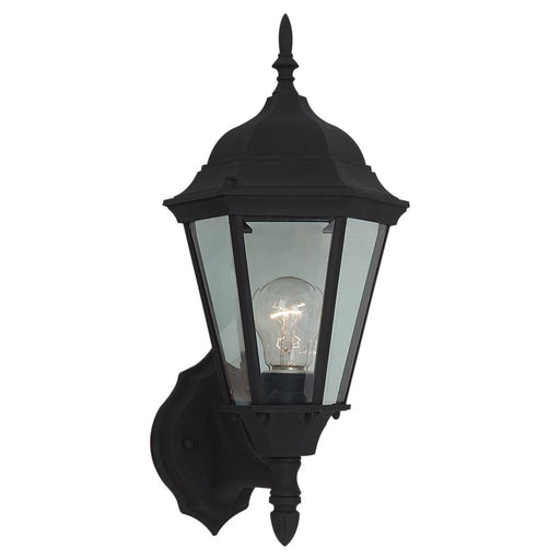 Myhouse Lighting Generation Lighting - 88941-12 - One Light Outdoor Wall Lantern - Bakersville - Black