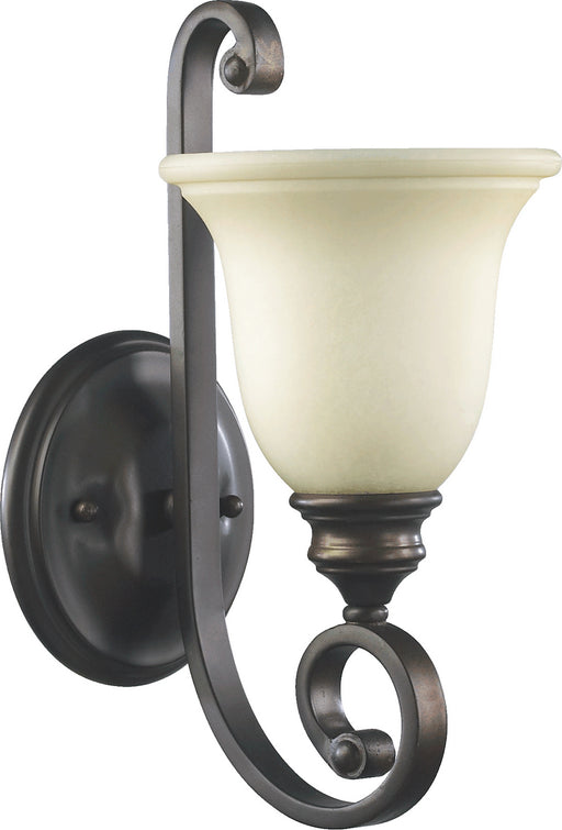 Myhouse Lighting Quorum - 5454-1-86 - One Light Wall Mount - Bryant - Oiled Bronze