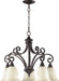 Myhouse Lighting Quorum - 6354-5-86 - Five Light Chandelier - Bryant - Oiled Bronze