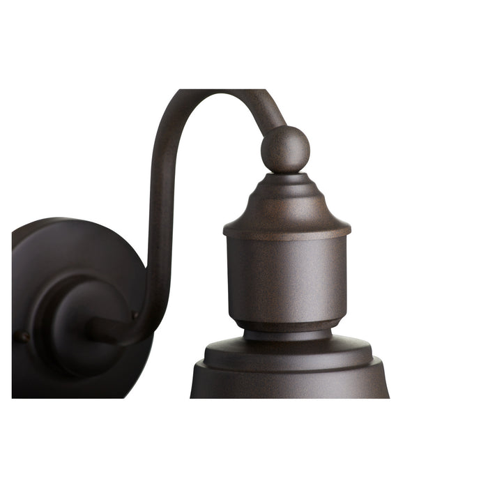 Myhouse Lighting Quorum - 760-86 - One Light Wall Mount - Industrial Lanterns - Oiled Bronze