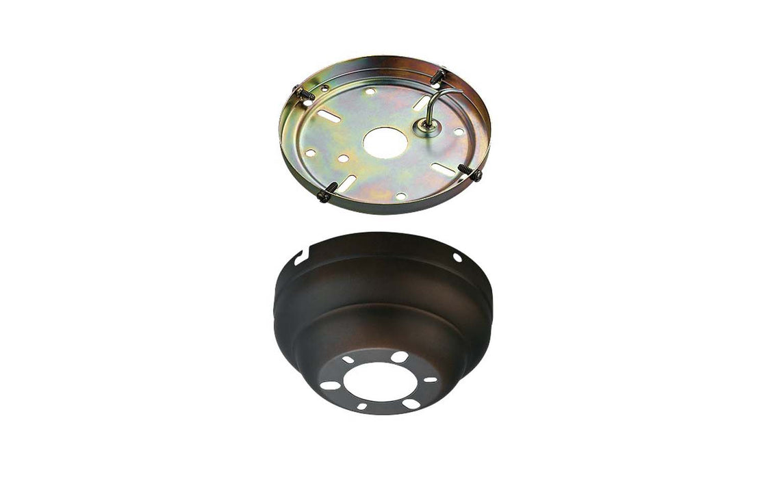 Myhouse Lighting Visual Comfort Fan - MC90RB - Flush Mount Canopy - Universal Canopy Kit - Roman Bronze