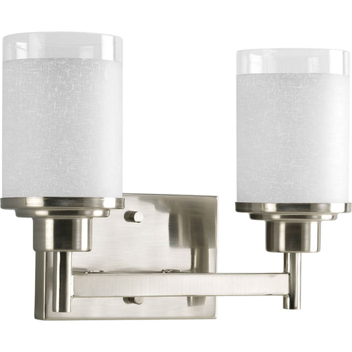 Myhouse Lighting Progress Lighting - P2977-09 - Two Light Bath - Alexa - Brushed Nickel