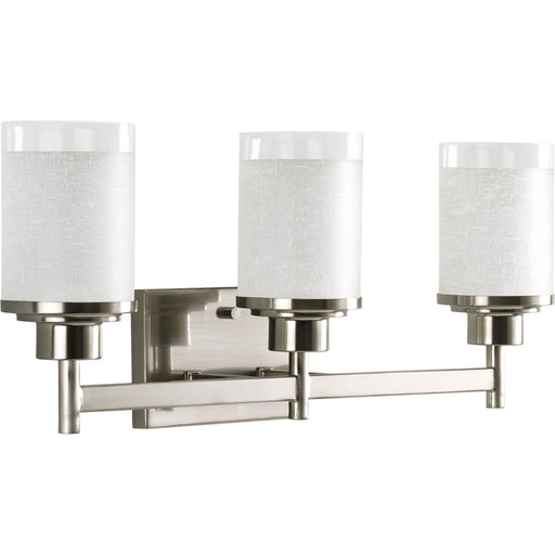 Myhouse Lighting Progress Lighting - P2978-09 - Three Light Bath - Alexa - Brushed Nickel