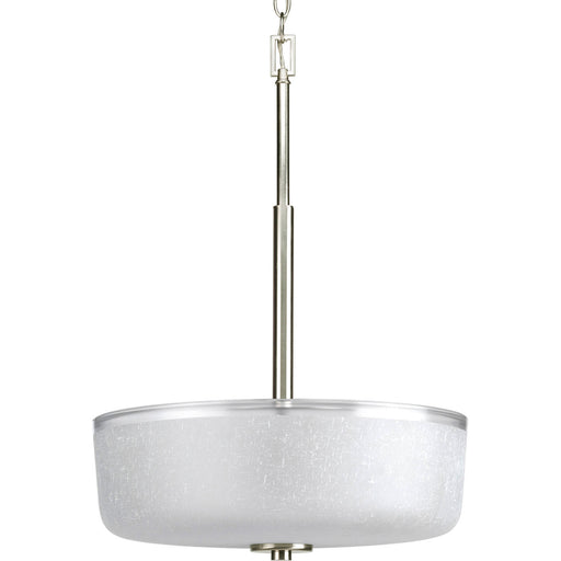 Myhouse Lighting Progress Lighting - P3846-09 - Three Light Foyer Pendant - Alexa - Brushed Nickel