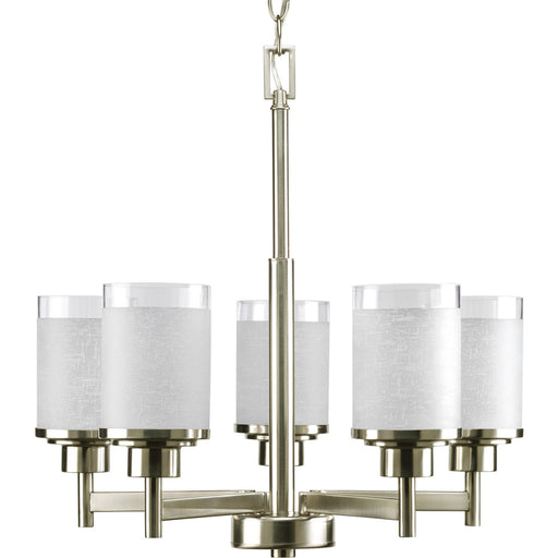 Myhouse Lighting Progress Lighting - P4459-09 - Five Light Chandelier - Alexa - Brushed Nickel