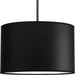 Myhouse Lighting Progress Lighting - P8822-01 - Pendant - Markor - Black Parchment