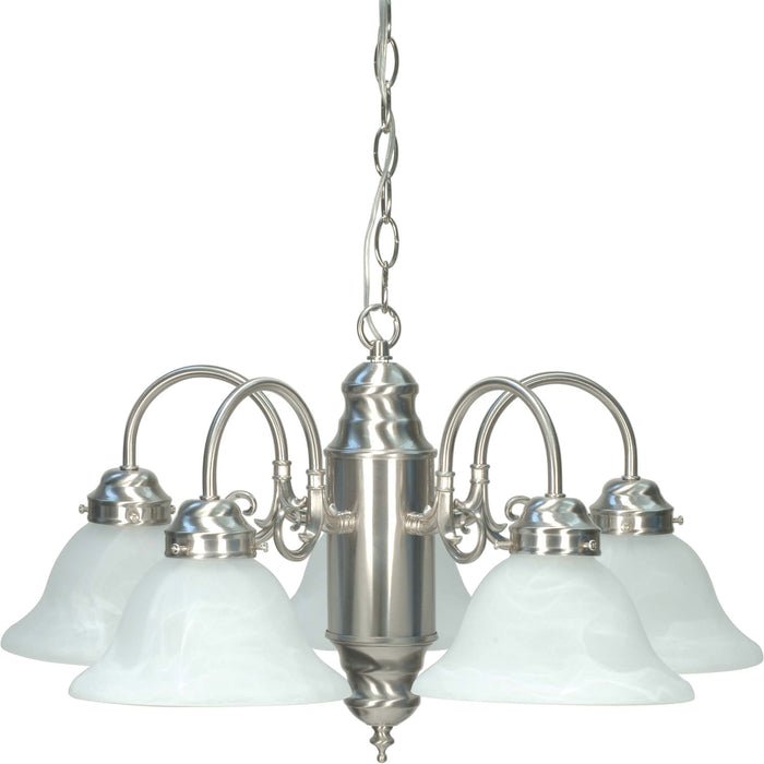 Myhouse Lighting Nuvo Lighting - 60-1290 - Five Light Chandelier - Chandelier - Brushed Nickel