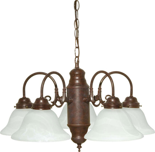 Myhouse Lighting Nuvo Lighting - 60-1291 - Five Light Chandelier - Chandelier - Old Bronze