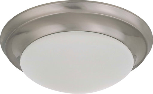 Myhouse Lighting Nuvo Lighting - 60-3271 - One Light Flush Mount - Close to Ceiling - Brushed Nickel