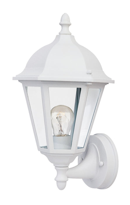 Myhouse Lighting Maxim - 1002WT - One Light Outdoor Wall Lantern - Westlake - White