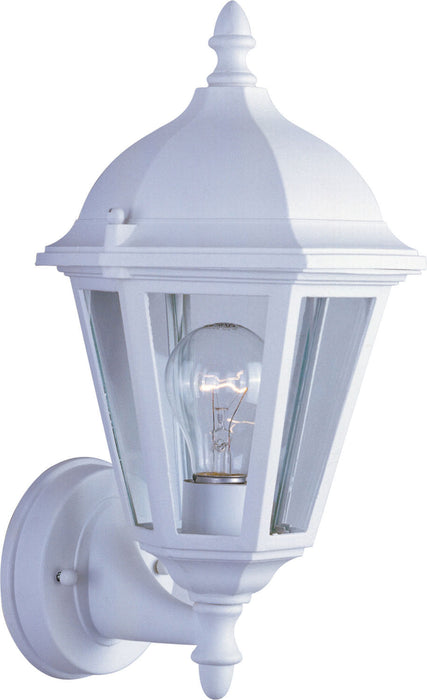 Myhouse Lighting Maxim - 1002WT - One Light Outdoor Wall Lantern - Westlake - White