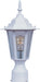 Myhouse Lighting Maxim - 3001CLWT - One Light Outdoor Pole/Post Lantern - Builder Cast - White