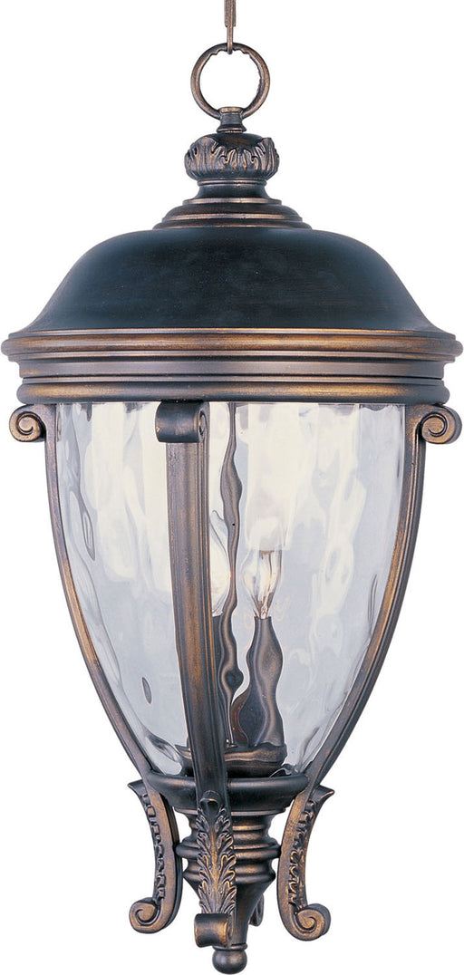 Myhouse Lighting Maxim - 41429WGGO - Three Light Outdoor Hanging Lantern - Camden VX - Golden Bronze