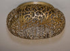 Myhouse Lighting Maxim - 24150BCGS - LED Flush Mount - Arabesque - Golden Silver