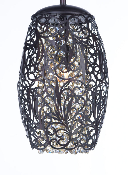 Myhouse Lighting Maxim - 24153BCGS - One Light Mini Pendant - Arabesque - Golden Silver