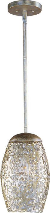 Myhouse Lighting Maxim - 24153BCGS - One Light Mini Pendant - Arabesque - Golden Silver