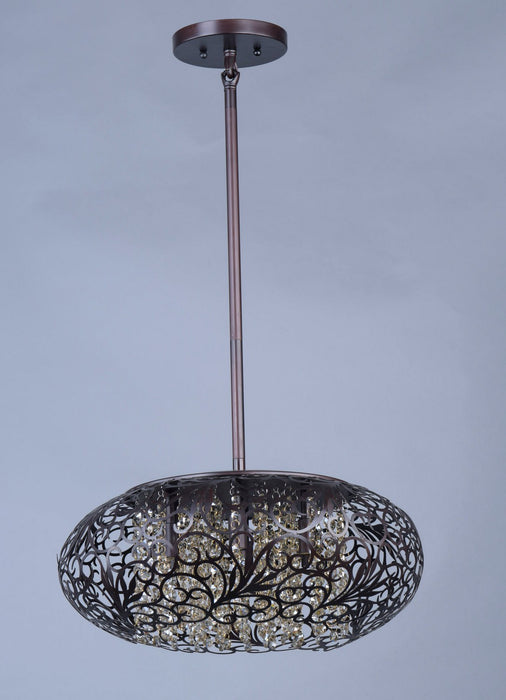 Myhouse Lighting Maxim - 24154BCGS - LED Pendant - Arabesque - Golden Silver