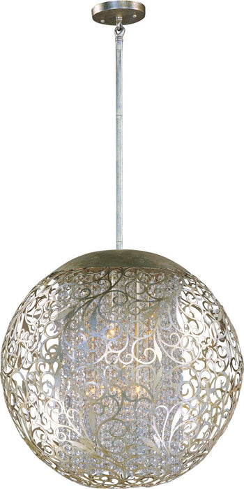 Myhouse Lighting Maxim - 24156BCGS - Nine Light Pendant - Arabesque - Golden Silver