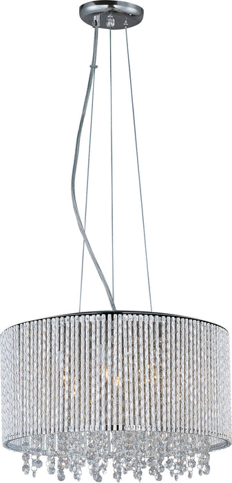 Myhouse Lighting ET2 - E23135-10PC - Seven Light Pendant - Spiral - Polished Chrome