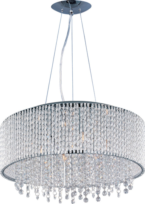 Myhouse Lighting ET2 - E23137-10PC - Ten Light Pendant - Spiral - Polished Chrome