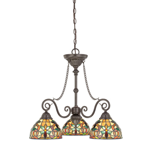 Myhouse Lighting Quoizel - TFKM5103VB - Three Light Chandelier - Kami - Vintage Bronze