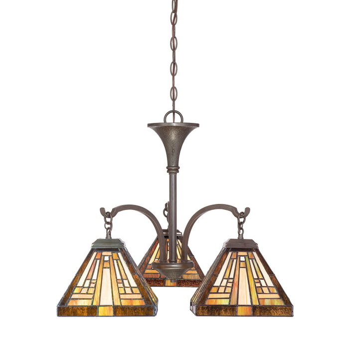 Myhouse Lighting Quoizel - TFST5103VB - Three Light Chandelier - Stephen - Vintage Bronze