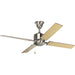 Myhouse Lighting Progress Lighting - P2531-09 - 52"Ceiling Fan - North Park - Brushed Nickel