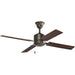 Myhouse Lighting Progress Lighting - P2531-20 - 52"Ceiling Fan - North Park - Antique Bronze