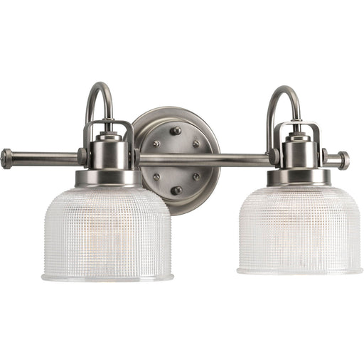 Myhouse Lighting Progress Lighting - P2991-81 - Two Light Bath Bracket - Archie - Antique Nickel